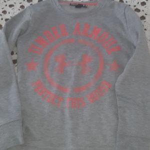 Girls under armour sweatshirt